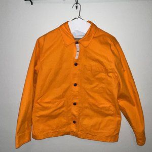 Wallace & Barnes (J. Crew) - Twill Chore Jacket - Orange - L